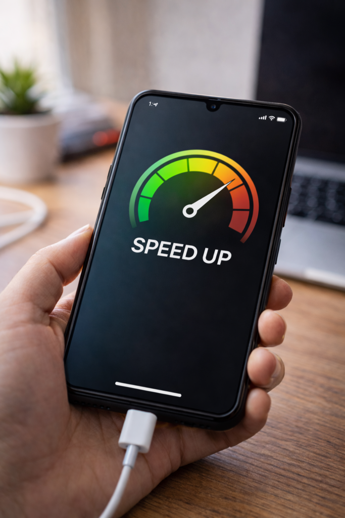 how to speed up android phone without apps