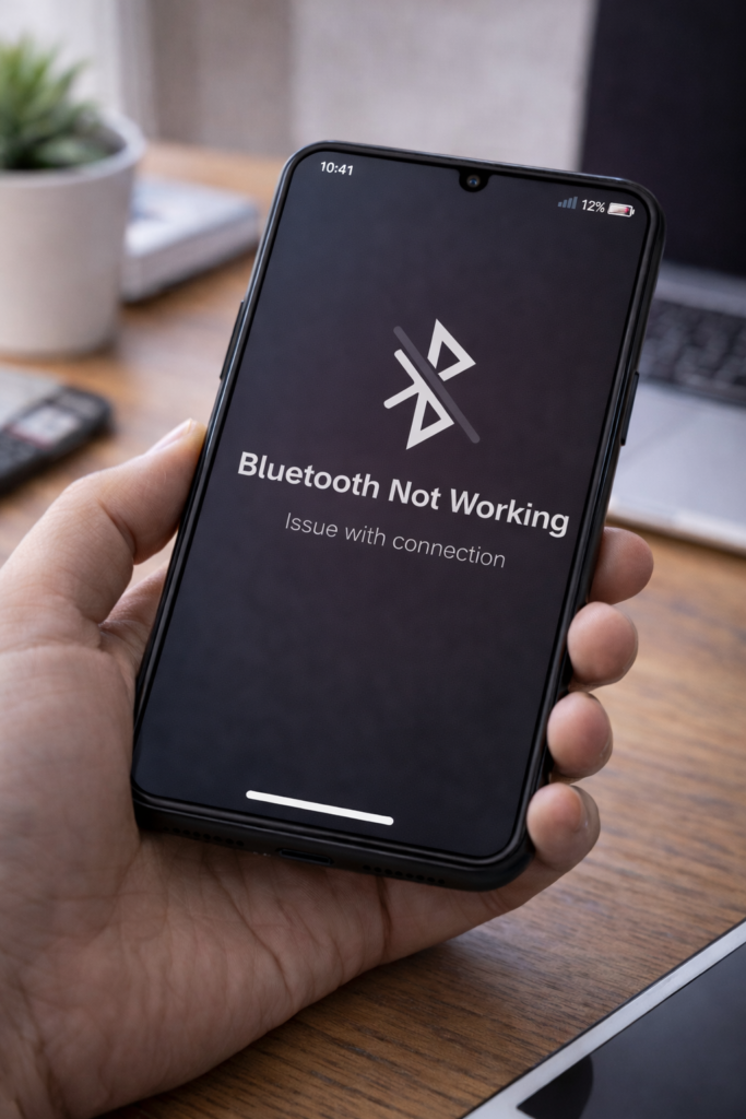 bluetooth not working on phone